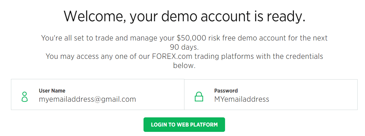 Forex Demo Account